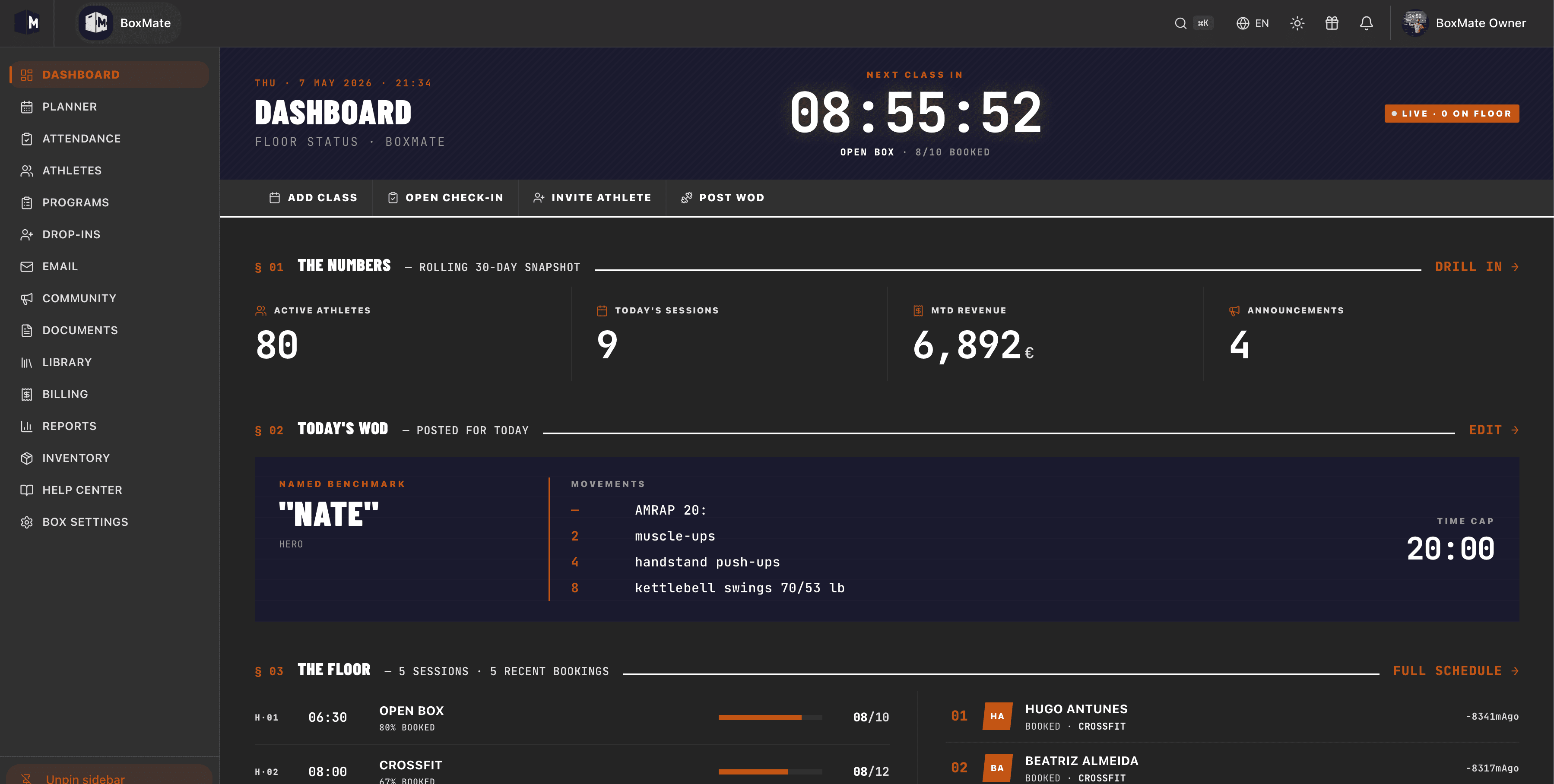 Dashboard
